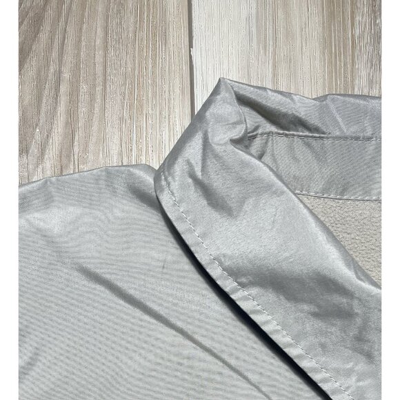 US Polo Assn Beige Fleece Lined Harrington Bomber Jacket - Men’s Large - Picture 6 of 16